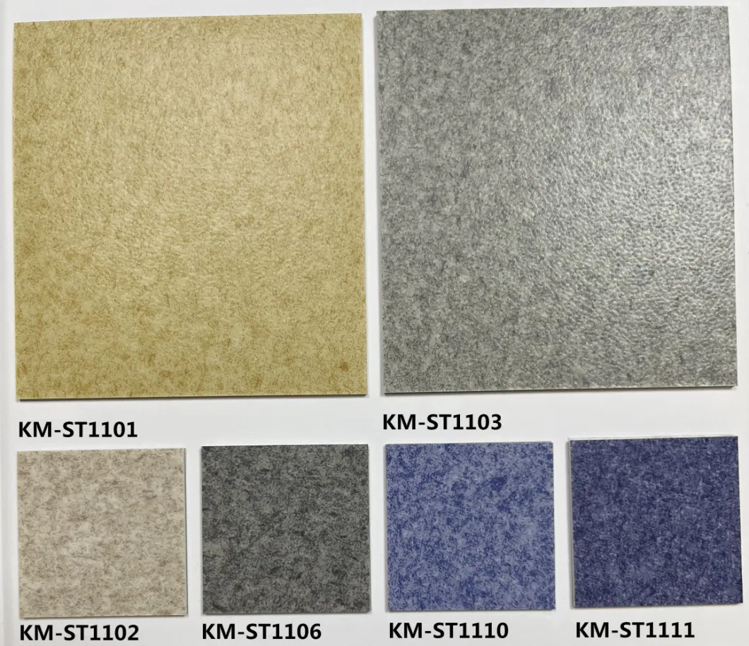 Commercial Linoleum Sheet Flooring PVC Resilient Vinyl Floor for Hospital, Office, School, Warehouse, Factory Room