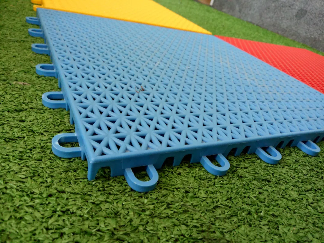 Fiba Approved PP Interlocking Flooring Tiles for Sports Court Basketball Court New Style Outdoor PP Interlocking Tile for Sports Flooring