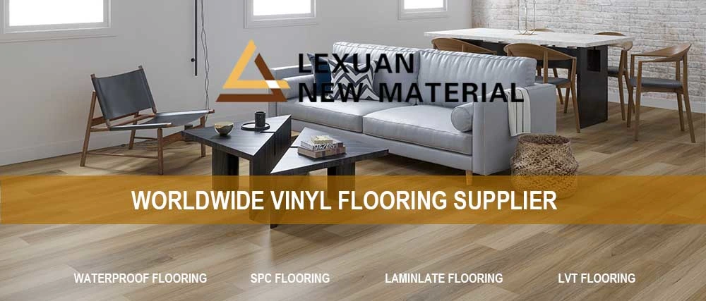 Factory Price Spc Vinyl Flooring Waterproof Sound Proof Anti-Slip Spc Flooring