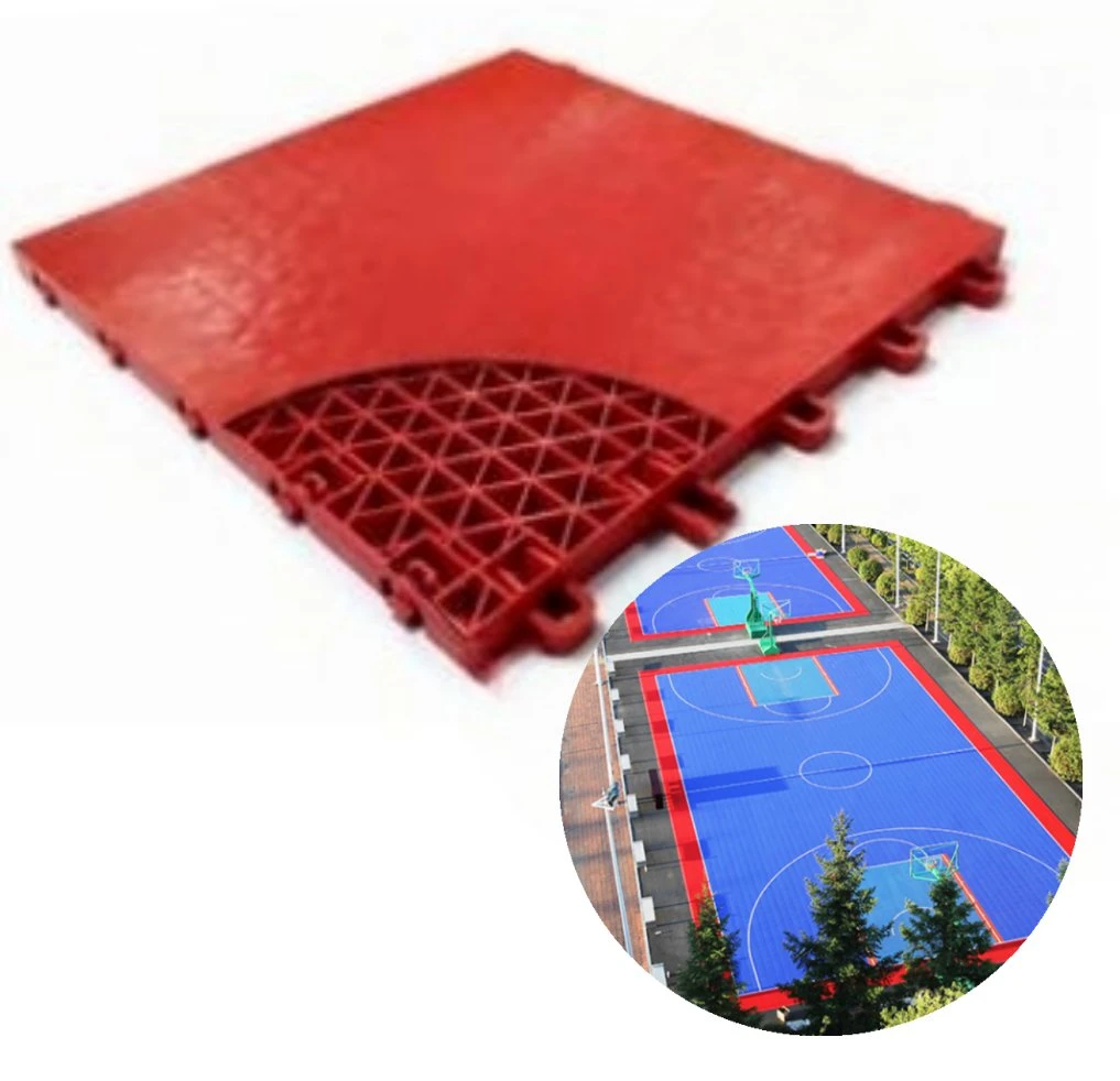 Indoor Interlock Sport Professional Flooring Waterproof and Anti Slip Splicing Flooring