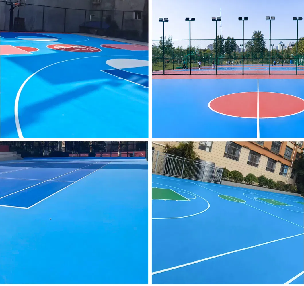 Outdoor Sports Court Acrylic Surface Layer for Sale