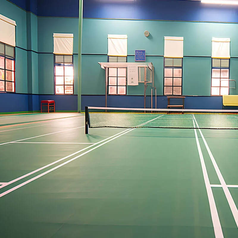 Anti Slip Soundproof Sports Flooring for Badminton Court and Tennis Mat Indoor