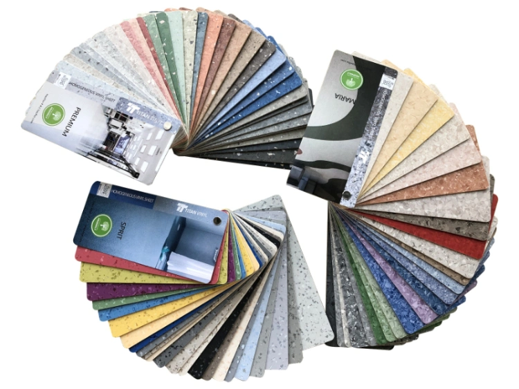 Wholesale Roll Vinyl Flooring PVC Homogeneous Vinyl Hospital Linoleum Flooring/Roll/Sheet