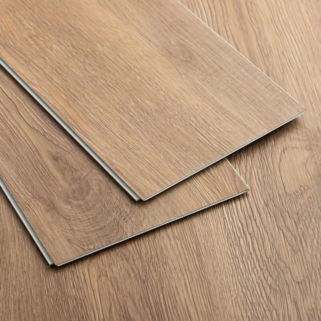 China Wholesale UV Coating 1.5mm-6.5mm Embossed Spc/PVC/Lvt/Plastic Luxury Vinyl Plank /Planks Engineered Wooden/Wood Parquet Floor /Flooring Tile /Tiles