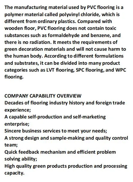 Fireproof Plastic Tiles PVC UV Coating Lvt Vinyl Loose Lay Pollution-Free Waterproof Flooring 5mm for Indoor Hotel Wholesale Price