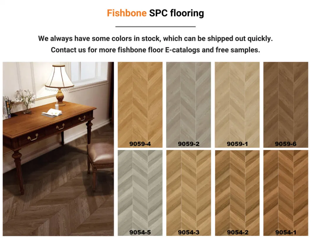 China Manufacturer Waterproof Click PVC/Plastic Vinyl Plank UV Coating Spc Bamboo Flooring