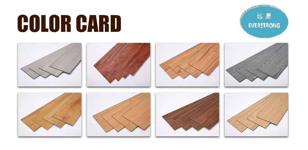 Spc Floor Factory Supplying Wooden Plank Spc Flooring Water-Proof High Quality PVC Floor