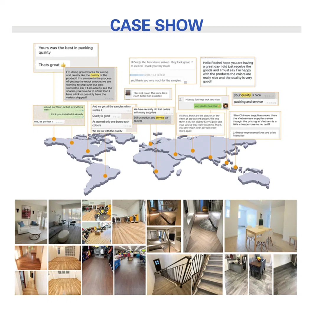 Best Selling 4mm+1.5mm IXPE Foam 5.5mm Spc Vinyl Flooring Manufacturer