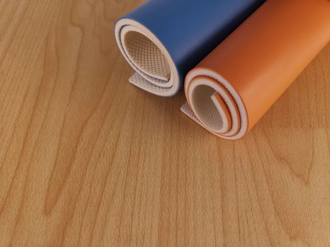 6.0mm Anti-Fouling Heterogeneous Vinyl Rolling PVC Floor Sports Flooring Court Floor