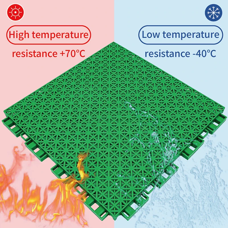2023 New Style Tiles for Sports Court Tennis Court Portable PP Interlocking Flooring