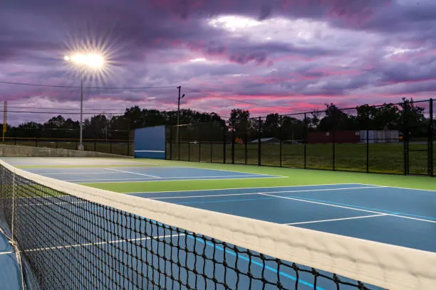 Multi-Sport Portable Prefabricated Professional Pickleball Court Outdoor PP Interlocking Tiles