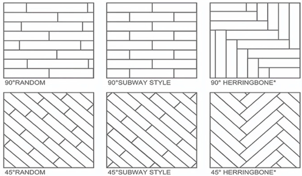 High Quality Building Material Lvt/Spc/Rubber/Plastic/Wooden/Marble Floor Tile Non-Slip Vinyl Flooring Interlock Bathroom Tile