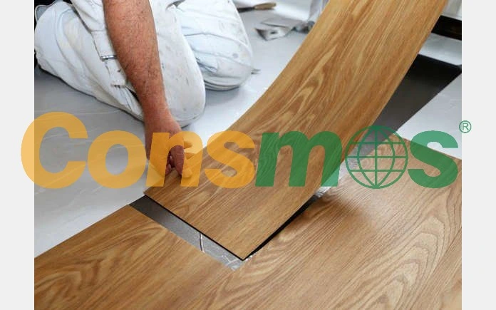 PVC Building Material Plastic Flooring Sheet Lvt Self Adhesive Vinyl Floor