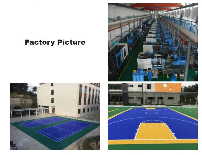 Multi-Purpose Sports Court Flooring Interlocking Plastic Basketball Court Flooring Interlocking Tiles Flooring