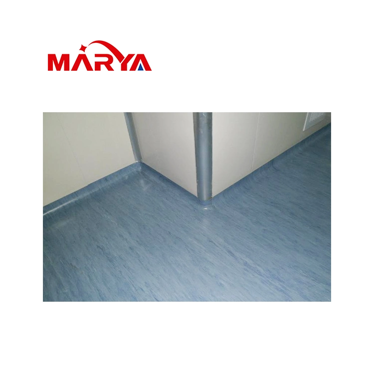 Shanghai Marya China Supplier Cleanroom Floor PVC Floor with Glue Solution