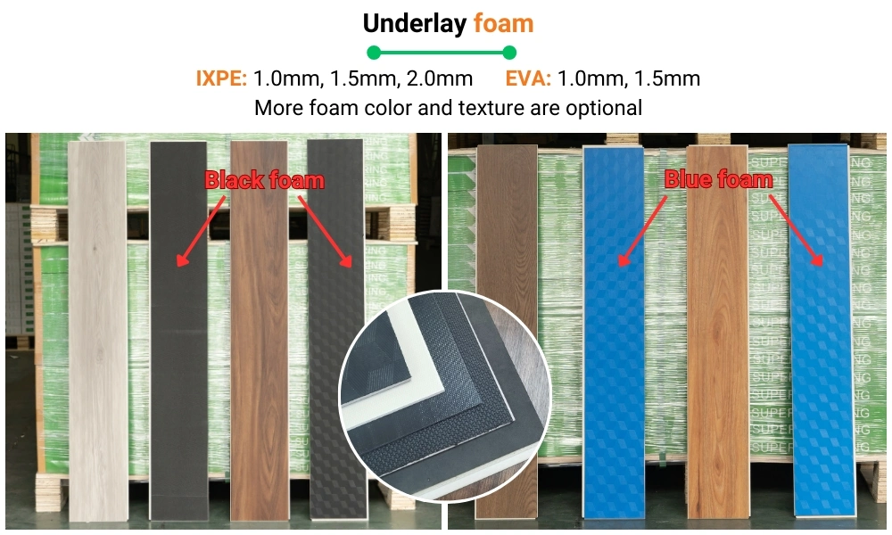 China/Vietnam Manufacturer Interior/Indoor Plastic/PVC Plank Tiles Click/Lock 4mm/5mm/6mm/7mm/8mm Spc Vinyl Flooring Waterproof