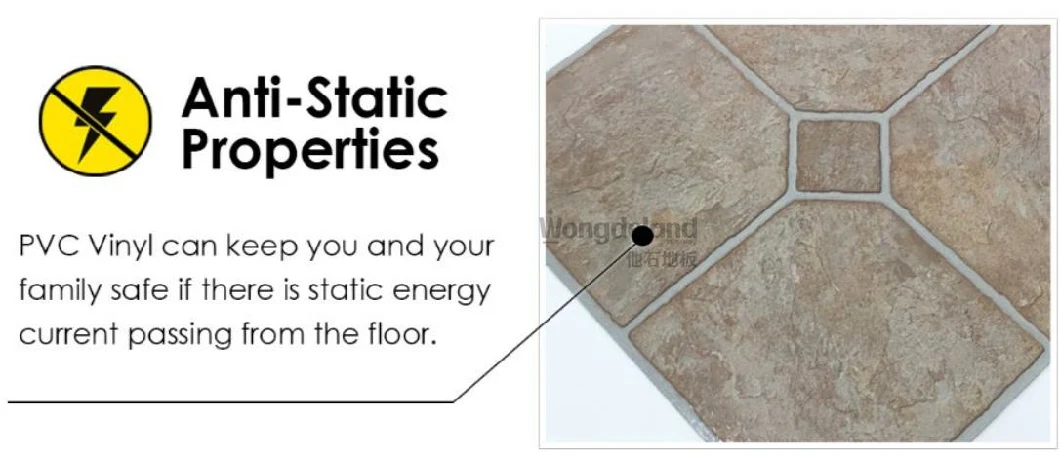 Semi-Matt Peel and Stick Vinyl Floor Tiles PVC Flooring for DIY Installation