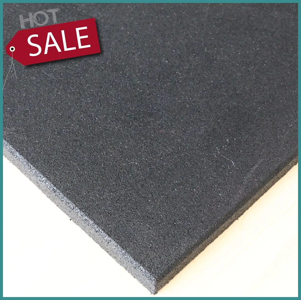 China Manufacturer Rubber Flooring Rubber Tile Rubber Mat Rubber Floor for Fitness Gym Sport Center