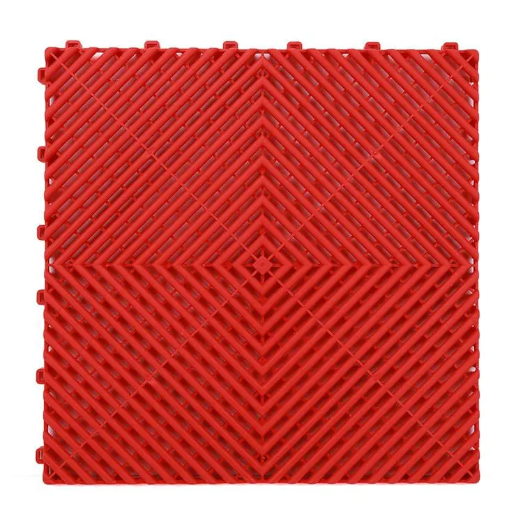 China Manufacture PVC Plastic Garage Modular Floor Interlocking Tiles Flooring