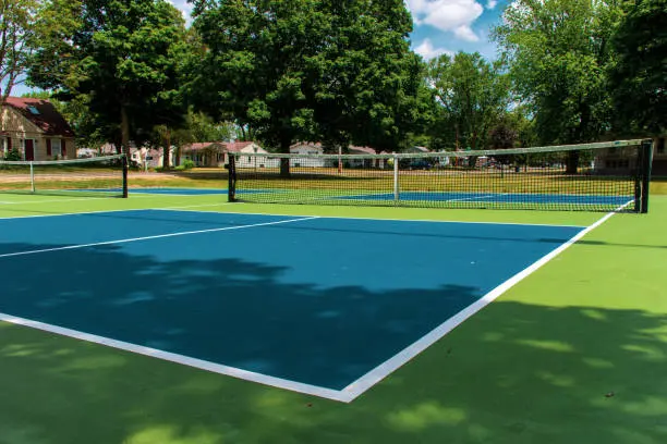 Multi-Sport Portable Prefabricated Professional Pickleball Court Outdoor PP Interlocking Tiles