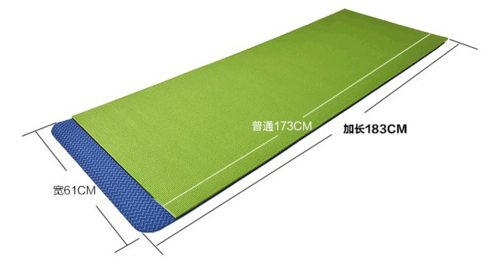 Manufacturer Supply Custom Printed Home Used Non Slip Natural Rubber Suede Round Yoga Mat