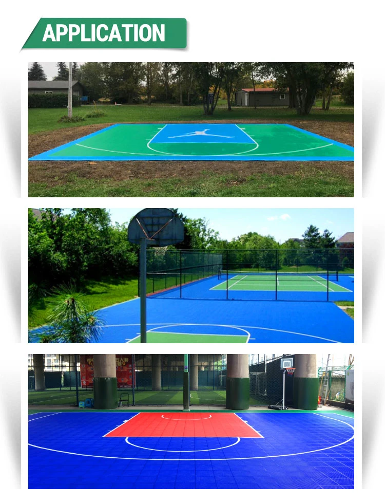 10X22feet Backyard Outdoor Sports Tiles Cost Install Tennis Court Basketball Courts for Sale