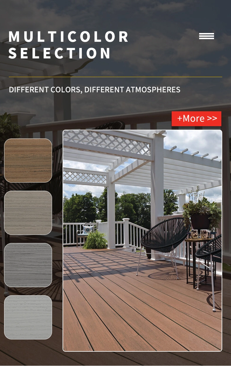 Fentech UV Proof High Quality Vinyl PVC Decking for Railing