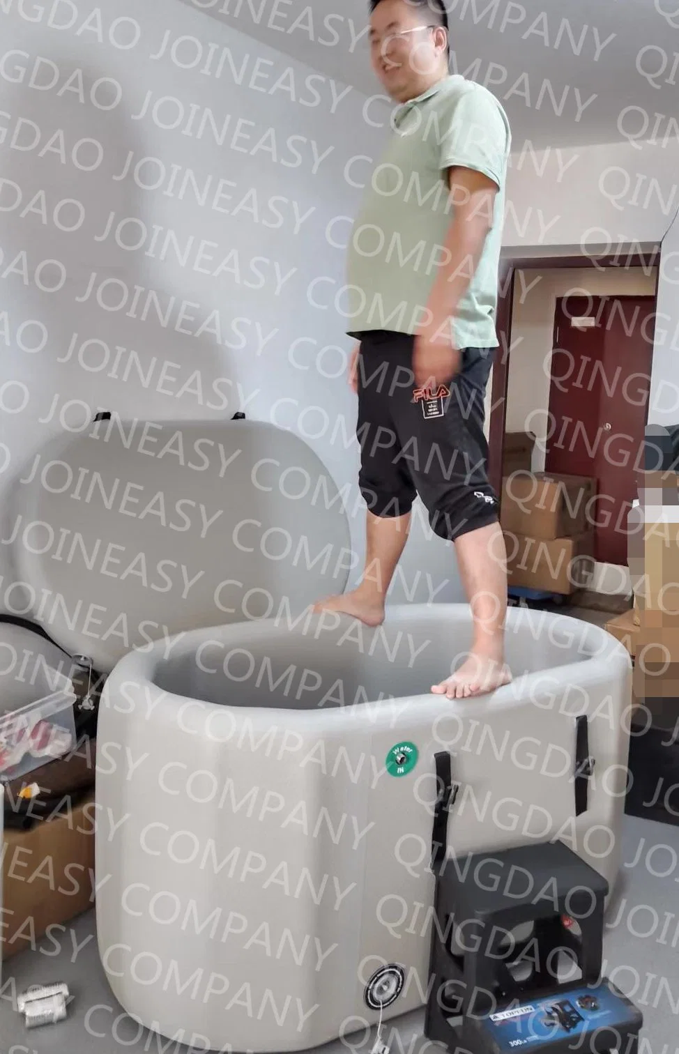 Factory Directly Ice Bath Recovery Tub PVC Dwf Outdoor