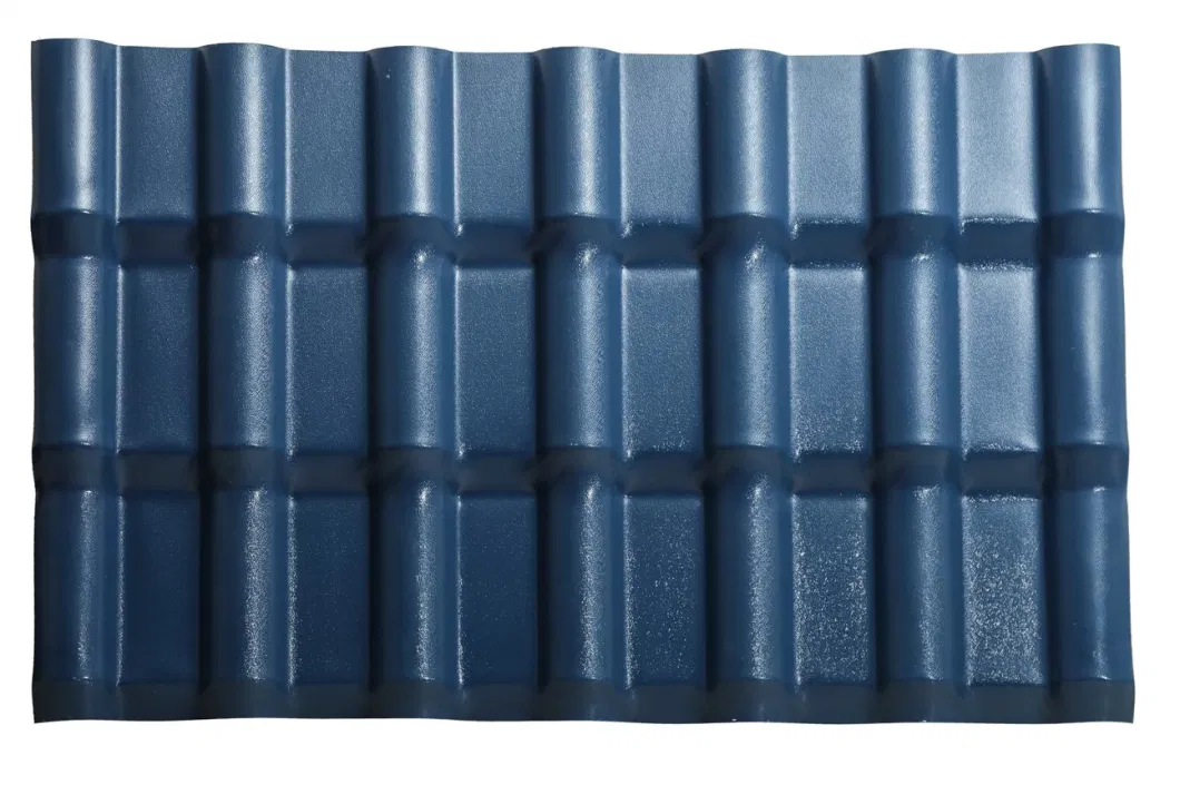 Fireproof Spanish Plastic PVC Roofing Sheet/Tiles