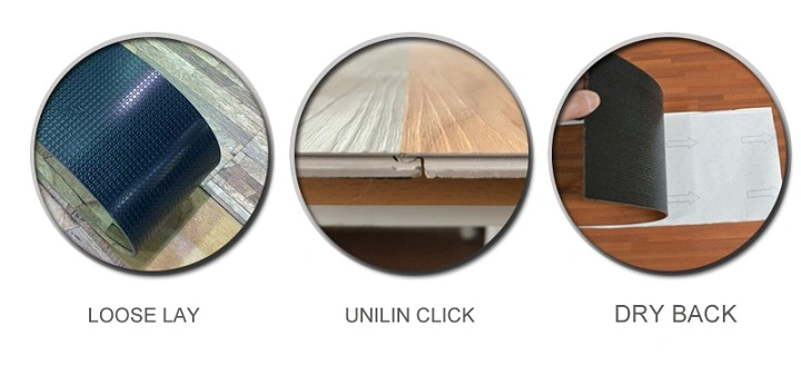 4mm China Manufacturer Click Lock Plank Seamless Floor Spc Rigid Core Luxury Vinyl Flooring