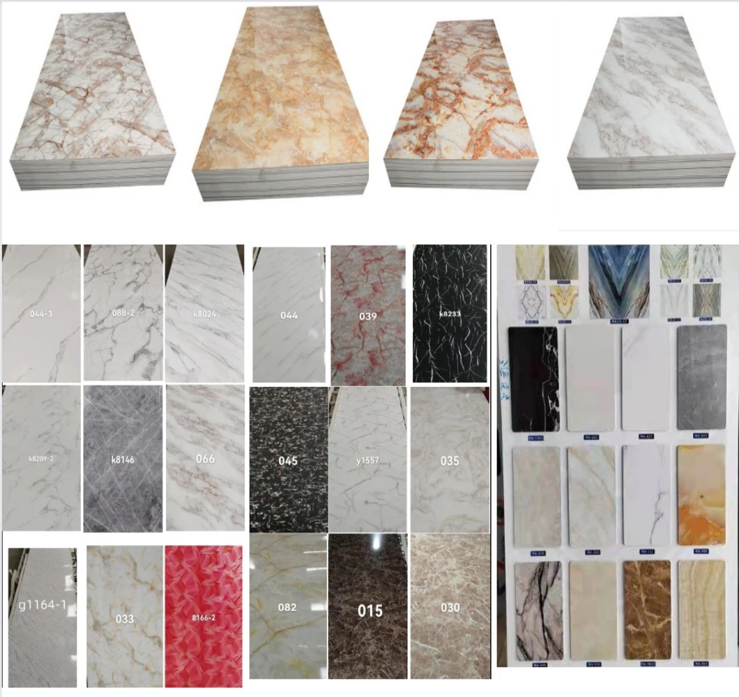 Maysun Manufacturer Artificial Marble PVC Sheet UV Marble Sheet for Indoor Decorative