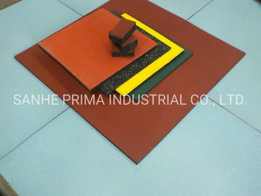 Eco-Friendly High Elastic Insulation TPE Non-Slip Rubber Floor with Reach RoHS China Manufacturer