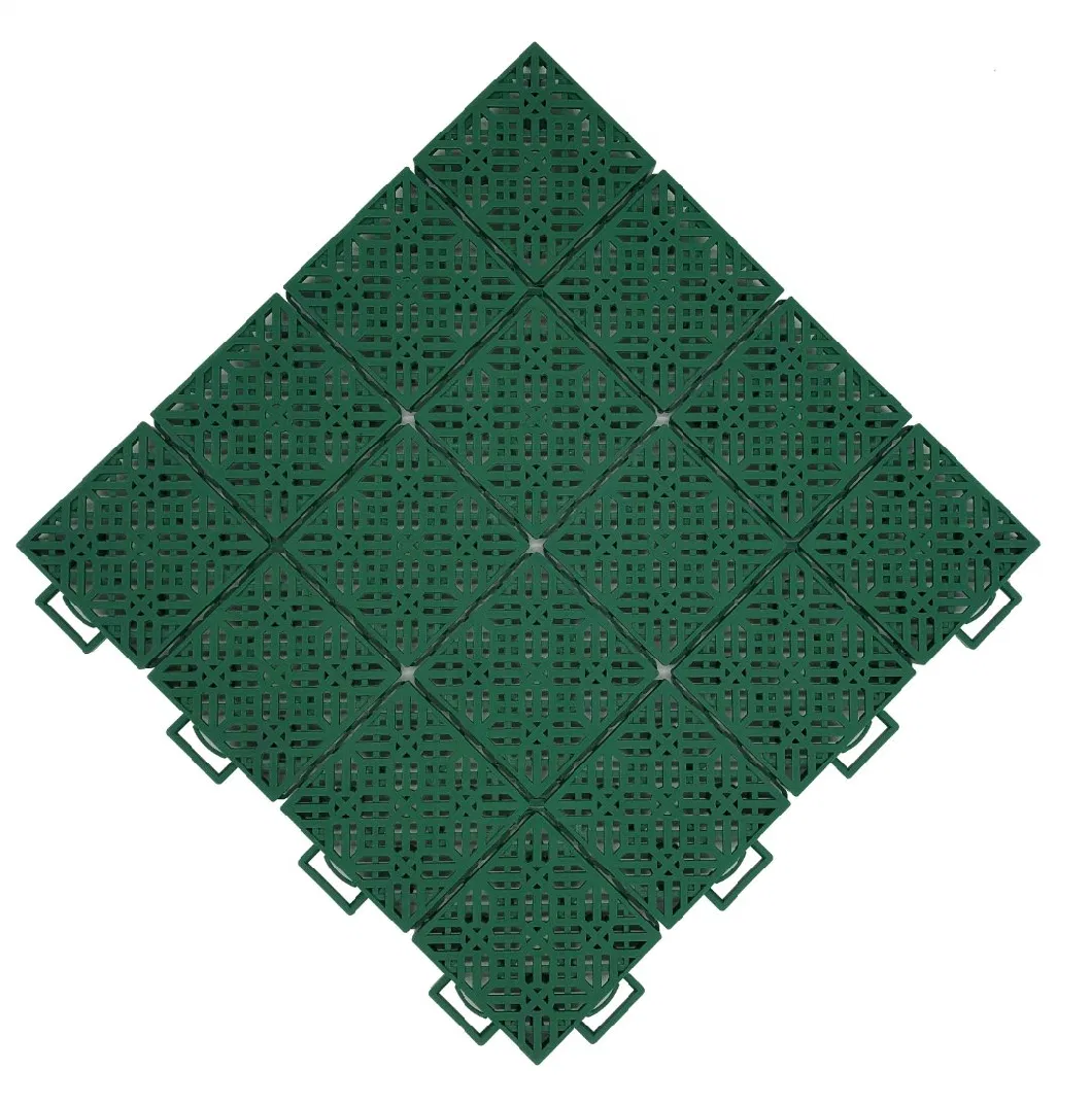 2024 China PP Interlocking Tiles Suitable for Outdoor Basketball and Tennis Sport Court Multi-Sport Court