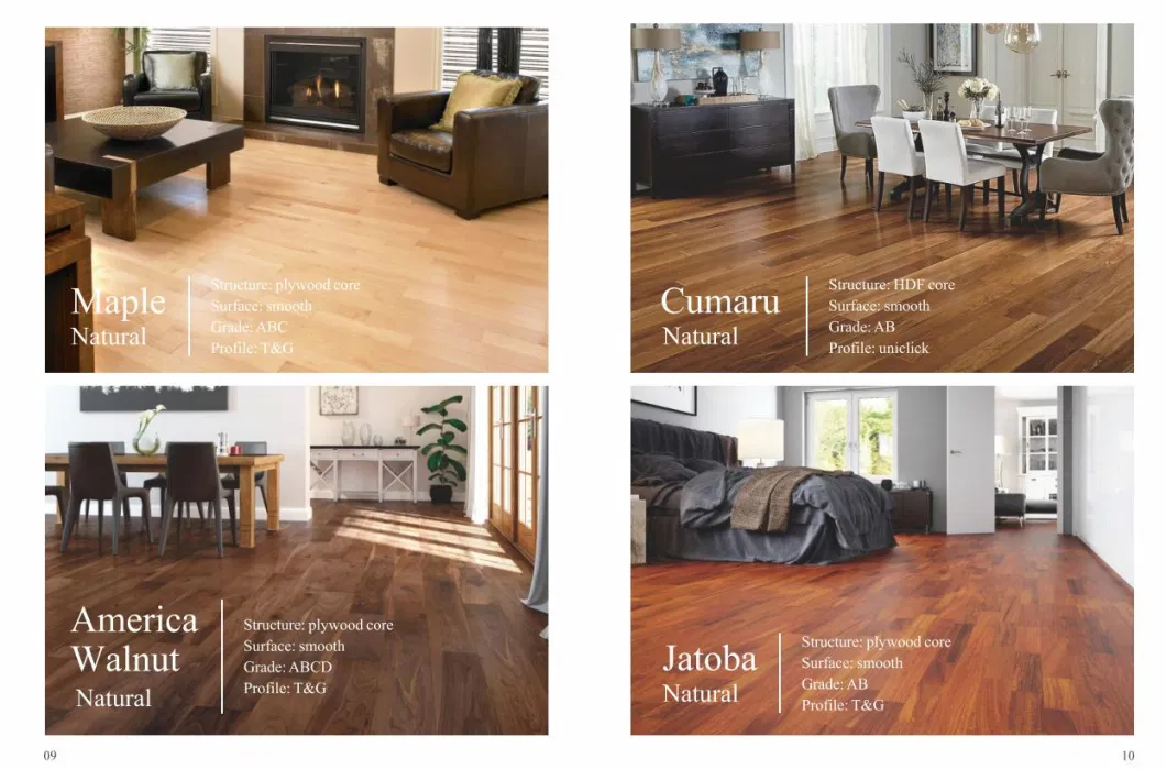 Plancher Plancher Composite Parquet Visgraat Vloer Engineered Wood Flooring Plank