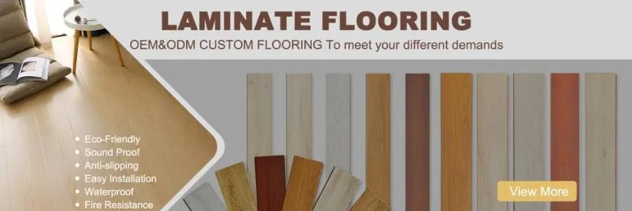 Thickness 8mm 10mm 12mm Waterproof Non Slip Simple Style Plastic PVC Floor Laminate Linoleum Wood PVC Vinyl Flooring for Indoor Decoration