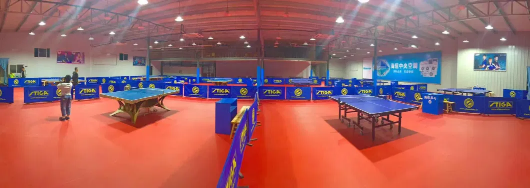 Joyfull PVC/Vinyl Sports Flooring for Table Tennis Court/Table Tennis Flooring