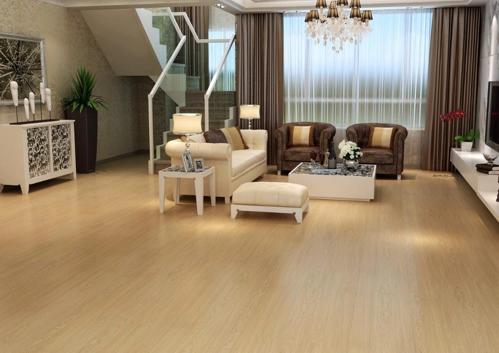 Thickness 8mm 10mm 12mm Waterproof Non Slip Simple Style Plastic PVC Floor Laminate Linoleum Wood PVC Vinyl Flooring for Indoor Decoration