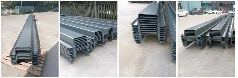 Erosion Control Landscape PVC Vinyl Sheet Pile U Type Supplier