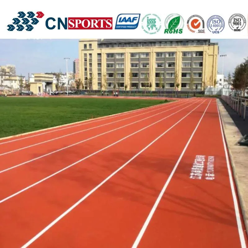 Environmental Health PU Athletic Rubber Running Track/Sports Flooring