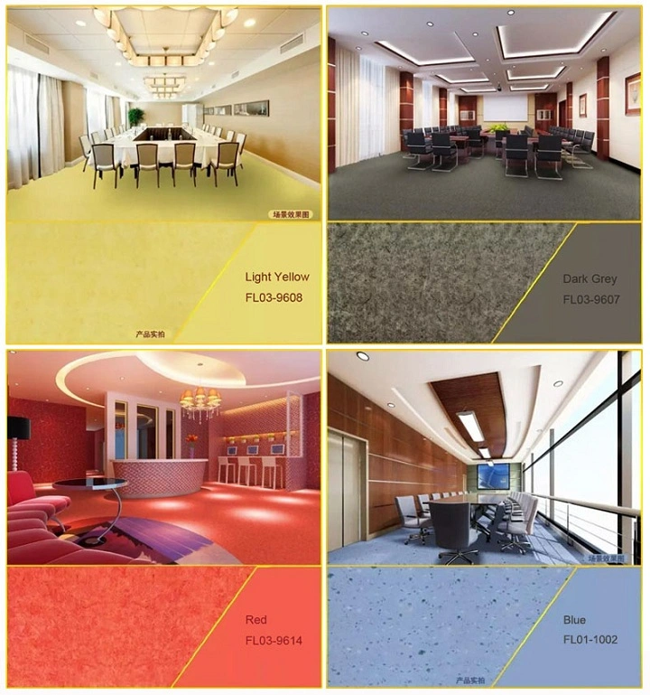 2mm Commercial Anti-Slip Vinyl Sheet Flooring China Supplier