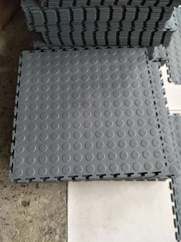 Plain Interlocking PVC Tiles Manufacturer for Garage, Shop, Workshop, Gym