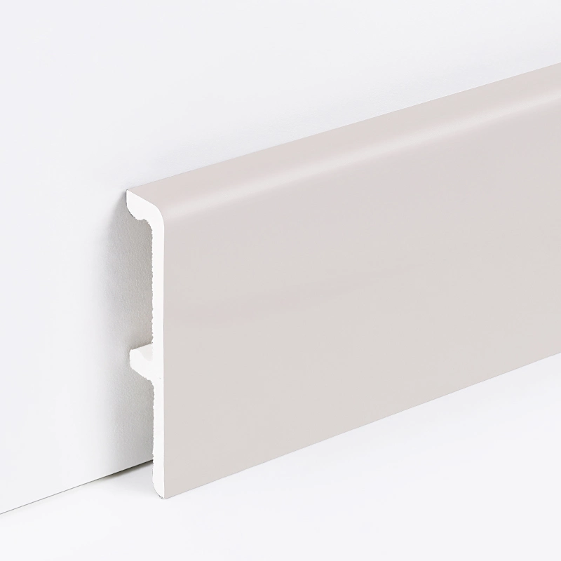 China Manufacturer OEM Waterproof 60mm PVC Flooring Skirting Boards for Decoration