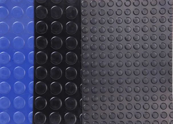 Stud Mat/Studded Mat/Coin Mat/Button Mat Non Slip and Wear Resistant Rubber Mat Manufacturer