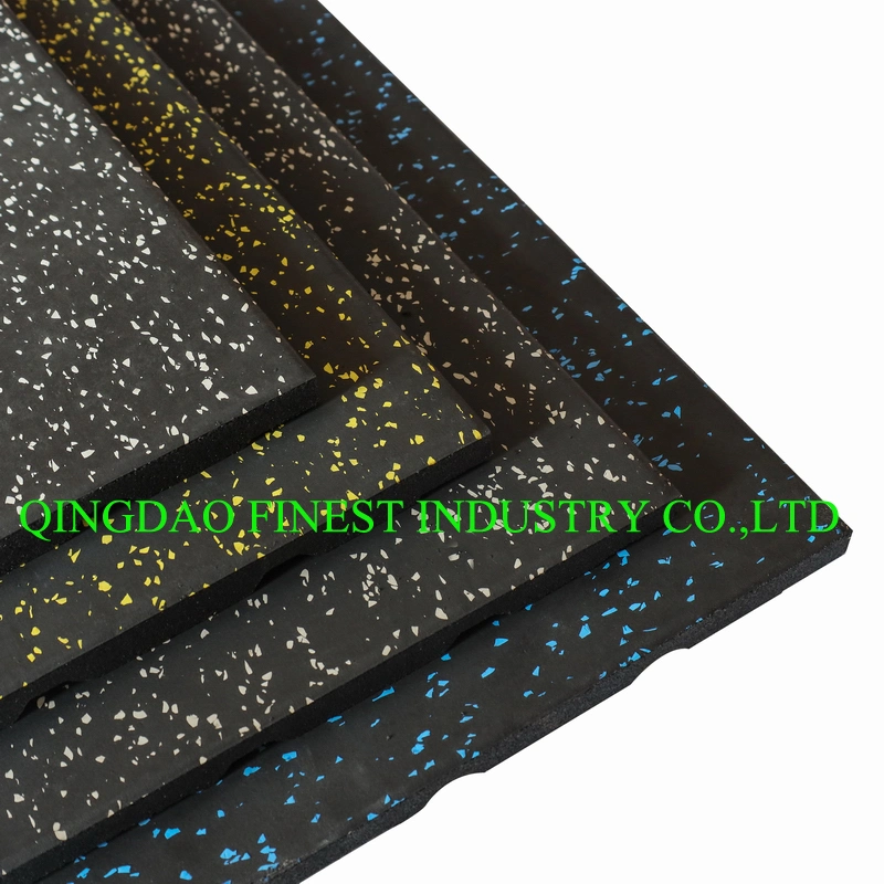 China Manufacturer Rubber Flooring Rubber Tile Rubber Mat Rubber Floor for Fitness Gym Sport Center