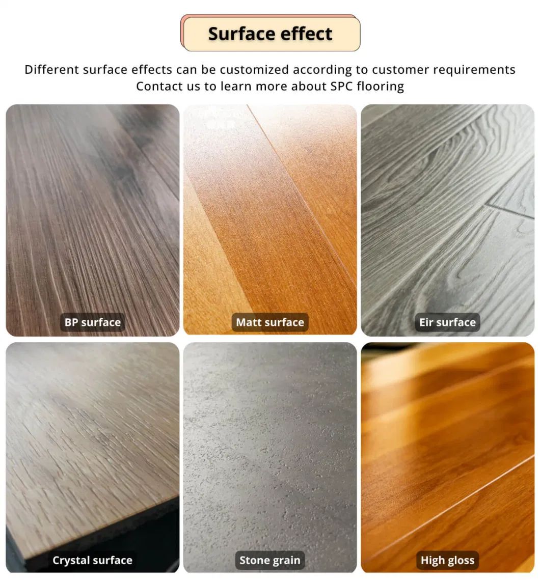 Waterproof Home Decoration PVC/WPC/Spc/Lvt/Laminate/Composite Parquet Floating Floor Fiberboard/Plastic/Vinyl Board China Manufacturer Factory