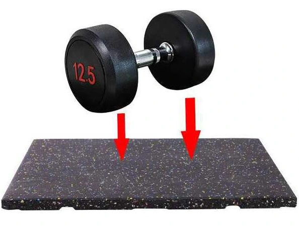 2023 Hot Sale Factory Price Large Rubber Fitness Sport 40mm Rubber Interlocking Floor Mats