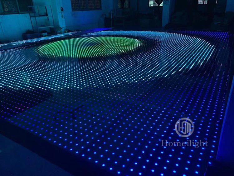 Wholesale DMX Interactive Props Dance Floors Portable LED Video Dance Floor for Party