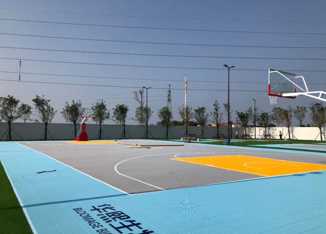 Elastic Suspended Basketball Sports Court Flooring Tiles for Sale Asf-V1