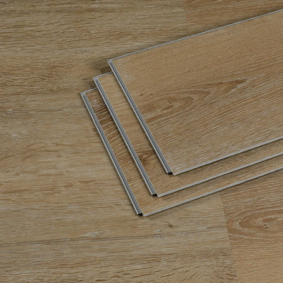 Cost Effective Factory Price 4mm Rigid Core PVC Spc Luxury Vinyl Plank Click Flooring