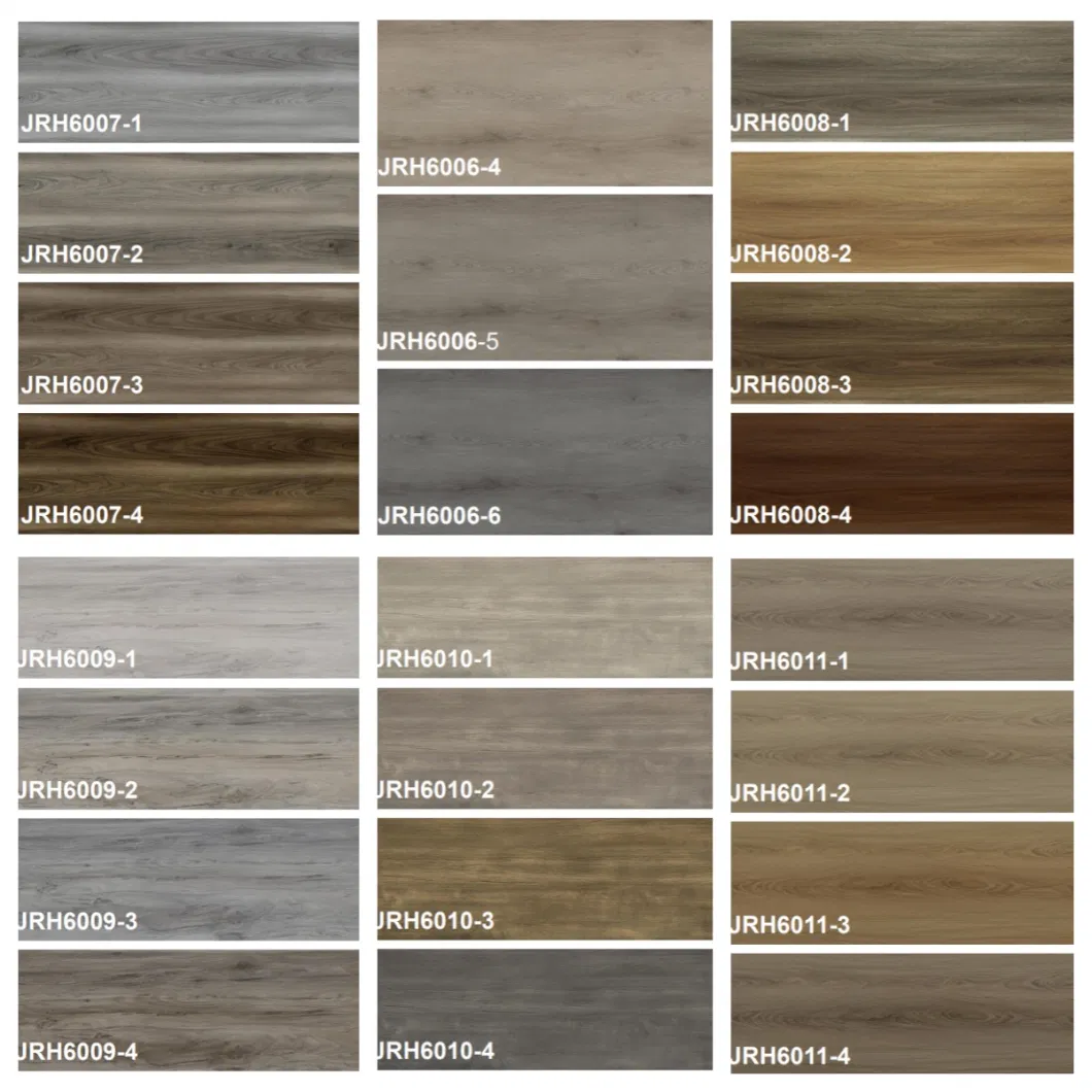 Waterproof 4mm/5mm/6mm/8mm Interlock PVC/Plastic/Vinyl Plank/Sheet Click Ceramic/Look/Like Stone Marble Spc Flooring Tiles